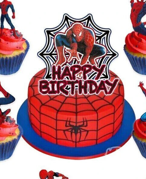 SPIDERMAN GAMING PARTY SUPPLIES BALLOONS TOPPERS VIDEO GAME BIRTHDAY DECORATIONS
