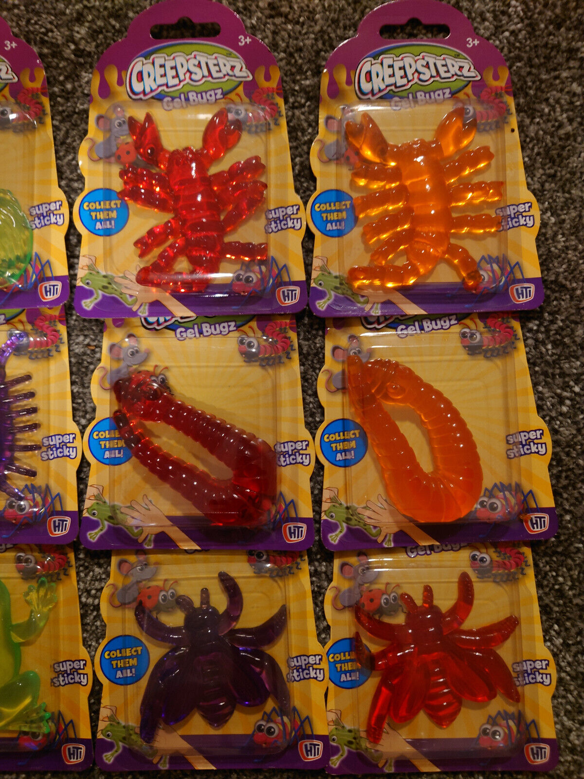 Gross Bugs Creepsterz Gel Bugs Stretchy & Squishy animal toy scorpion rat frog