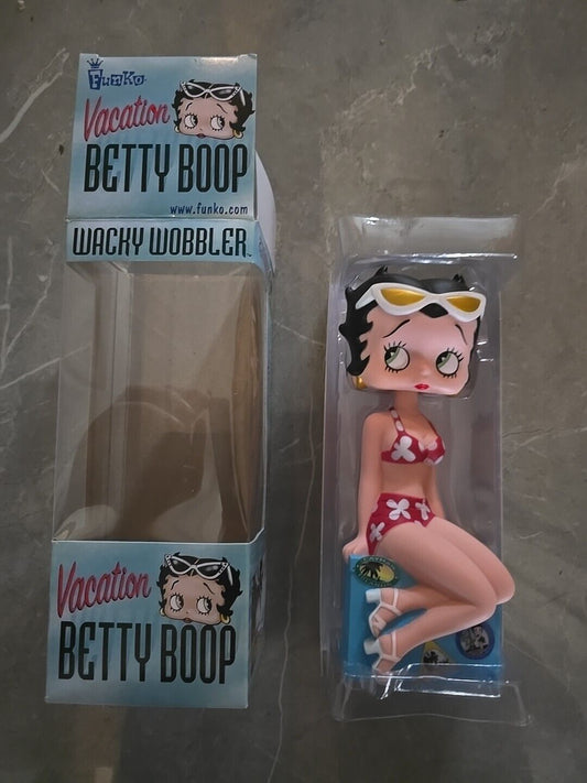 Betty Boop VACATION PVC Bobble Head 16cm Funko Wacky Wobbler popeye 2024 movie