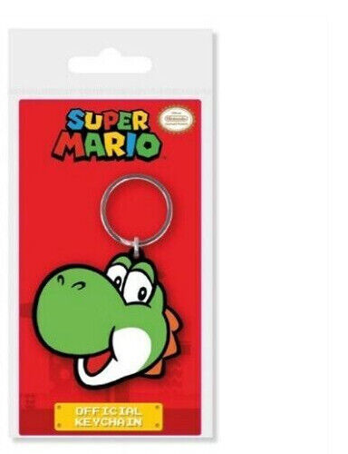 Official Nintendo Super Mario 2D Keyring Keychain Princess Toad Yoshi Bowser