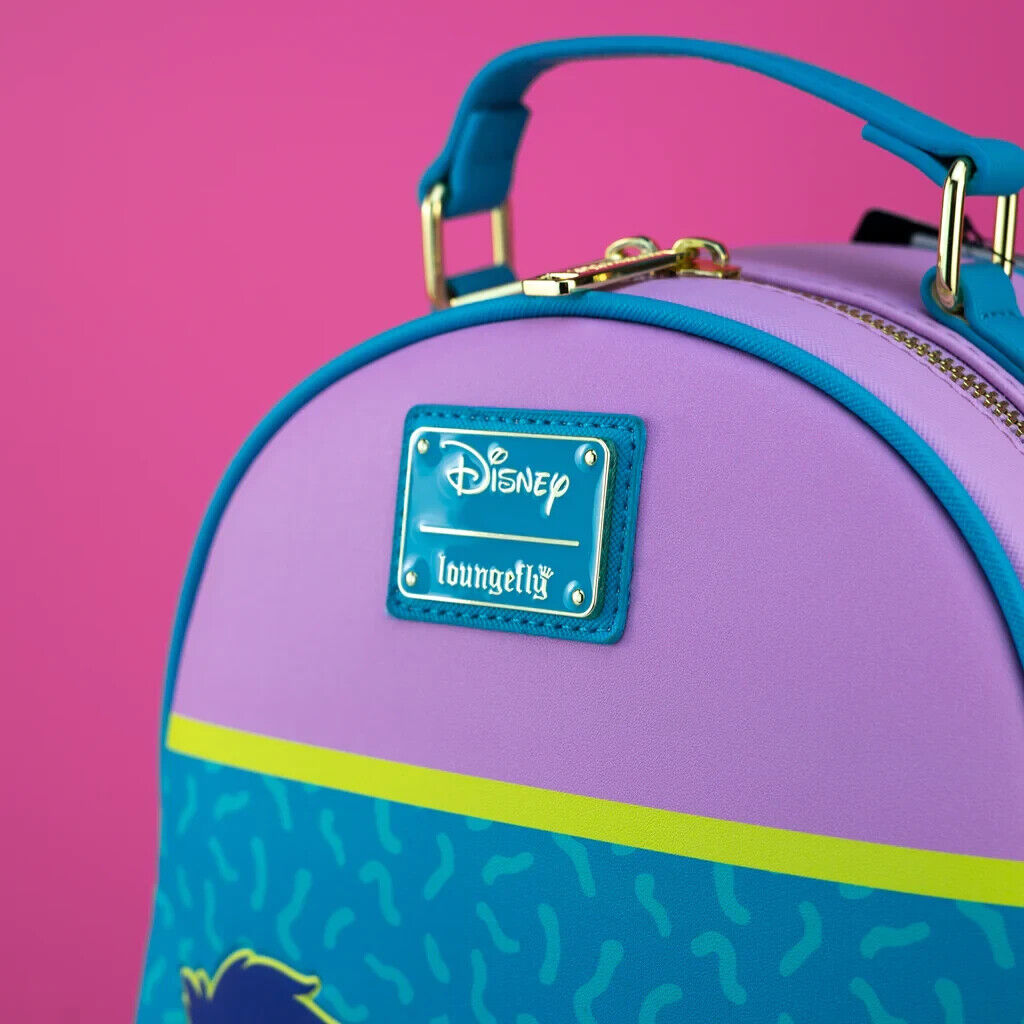 Loungefly Disney Goofy Movie Max and Roxanne Mini Backpack COLLECTABLE PURPLE