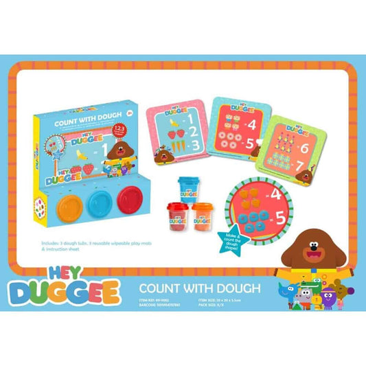 Hey Duggee Count With Dough Play Set PERFECT FOR XMAS