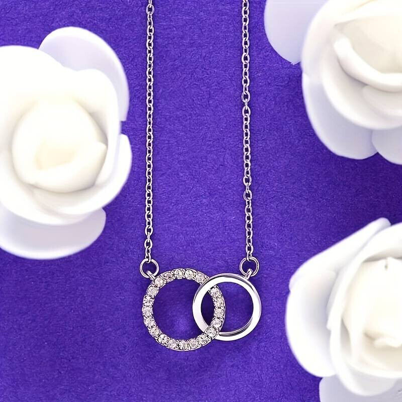 FRIENDS Gift Unbiological Sister Silver Necklace Christmas VALENTINES birthday