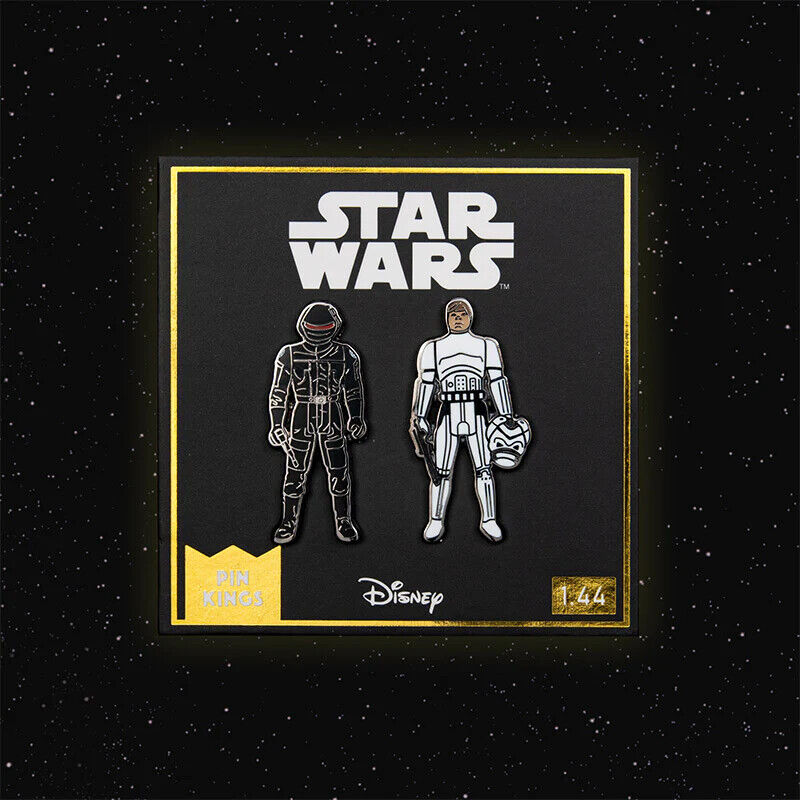Pin Kings Star Wars Enamel Pin Badge LUKE DARTH CHUWBACCA LUCAS DISNEY OFFICIAL