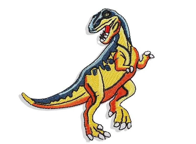 JURASSIC PARK Patch Embroidered Badge Iron Sew On Clothes T Shirt Bag