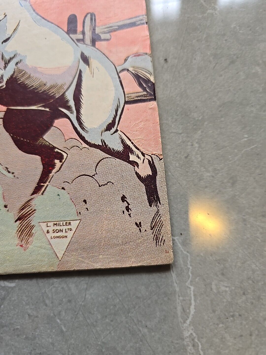 Nice 1957 The Wonder Horse Black Fury Comic #9  REBEL IN THE HEARD STALLION