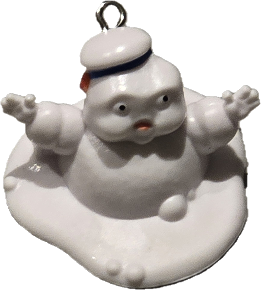 Ghostbusters Afterlife Mini Cute Figure KEYRING 4cm Puft Marshmallow Man Toys