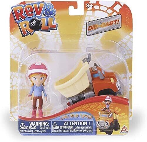 Concentra Rev & Roll Diecast Vehicle & Figure Set Lori And Tipper AMAZON