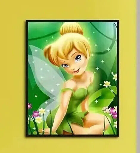 TINKERBELL Canvas Wall Art Movie Poster Print Picture DISNEY FAIRY MAGIC PETER