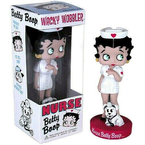 Betty Boop Nurse PVC Bobble Head 16cm Funko Wacky Wobbler popeye 2024 movie new
