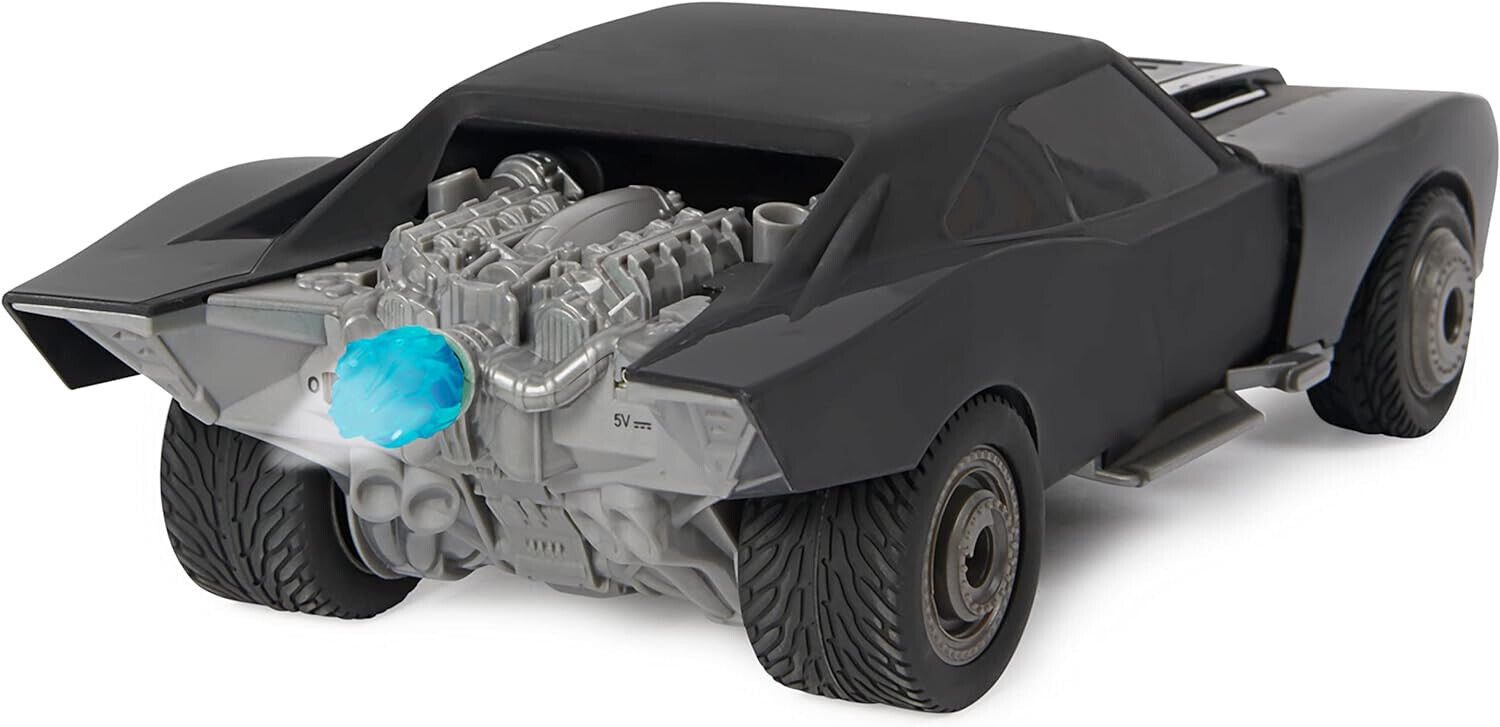 DC Comics The Batman Turbo Boost Batmobile Remote Control Car ROBIN BLACK