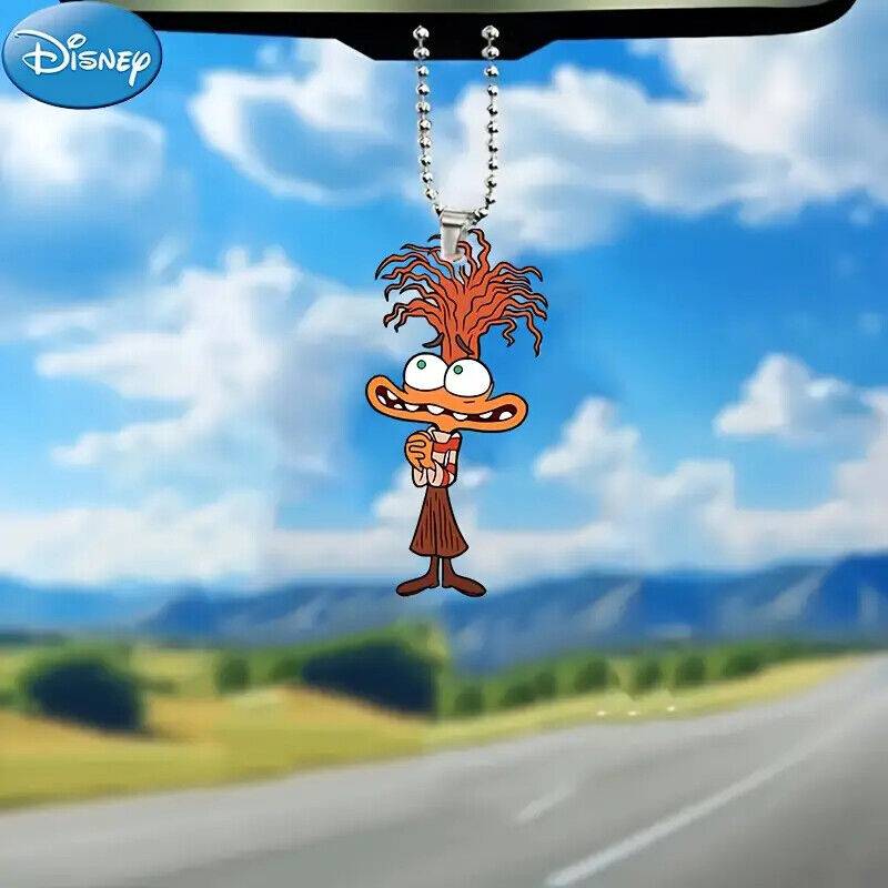 INSIDE OUT 2 ANXIETY ORANGE CAR Tree Pendant Decoration XMAS CHRISTMAS BIRTHDAY