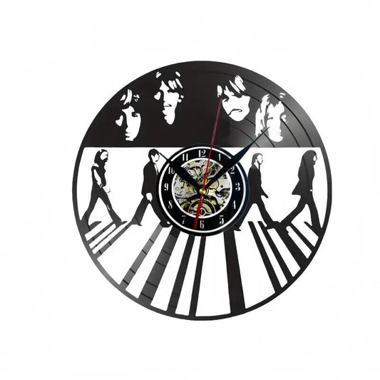 The Beatles ABBEY ROAD Vinyl Record Wall Art Clock Band british rock XMAS GIFT 2