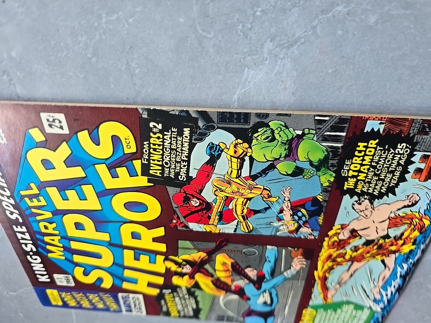 KING SIZE SPECIAL MARVEL SUPER HEROES #1 1966 Comic DAREDEVIL VFN A* CONDITION