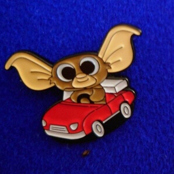 Gremlins Gizmo Metal Enamel Pin Badge Brooch Lapel Backpack Bag Purse STRIPE