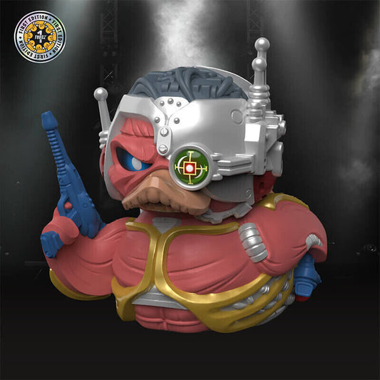 Official Iron Maiden Cyborg Eddie TUBBZ Cosplaying Duck Collectabl FIRST EDITION