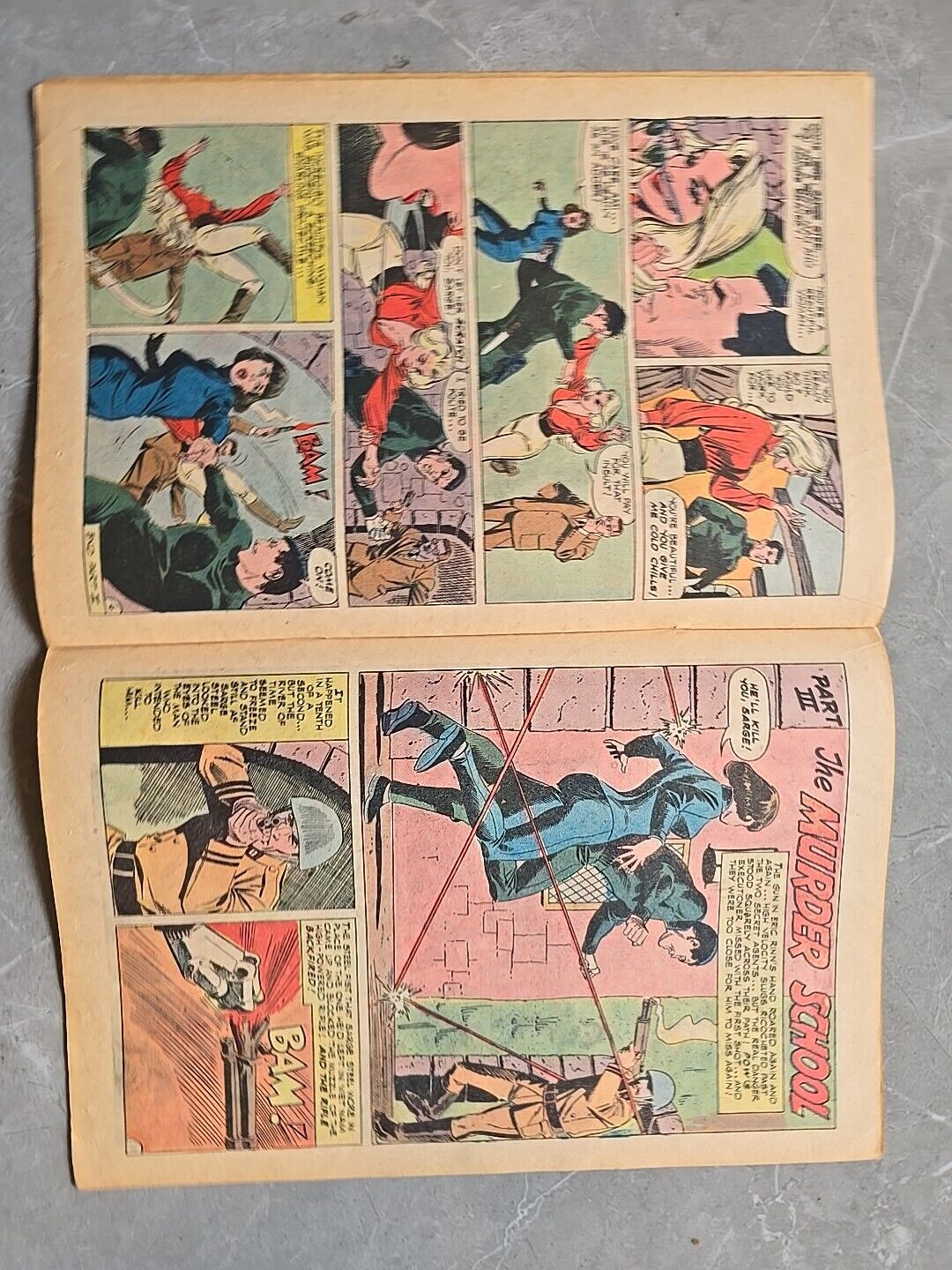 SARGE STEEL PRIVATE DETECTIVE #7 CHARLTON 1966  SEXY SPY DICK GIORDANO