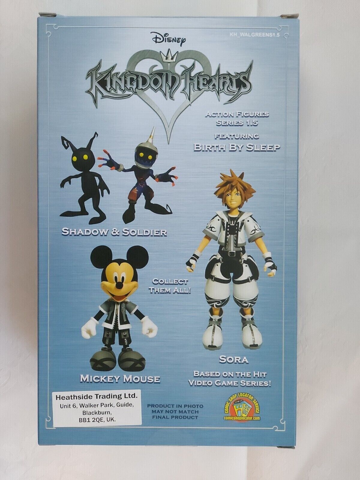 DISNEY Diamond Select Kingdom Hearts Sora 6" Action Figure BNIB COLLECTIBLE