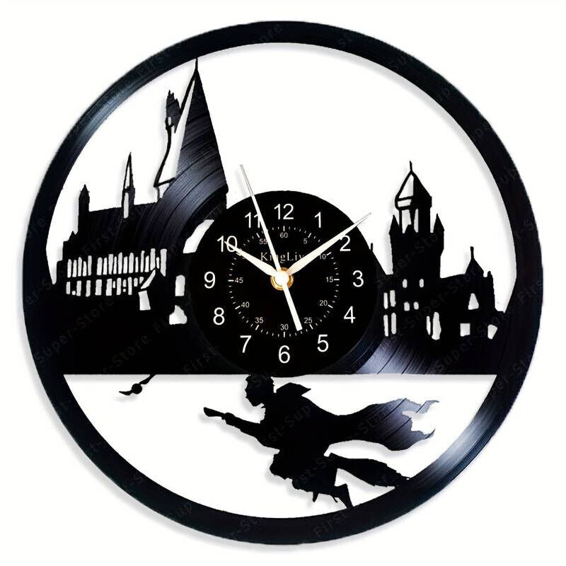 Harry Potter Vinyl Wall Clock Gift Birthday Holiday Art Home Room Decor Design 2