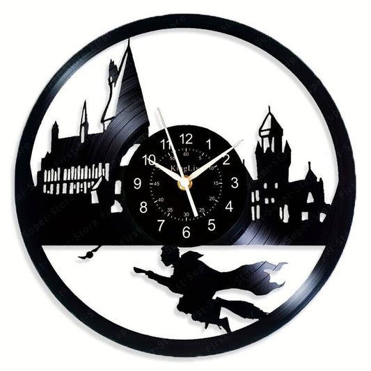 Harry Potter Vinyl Wall Clock Gift Birthday Holiday Art Home Room Decor Design 2