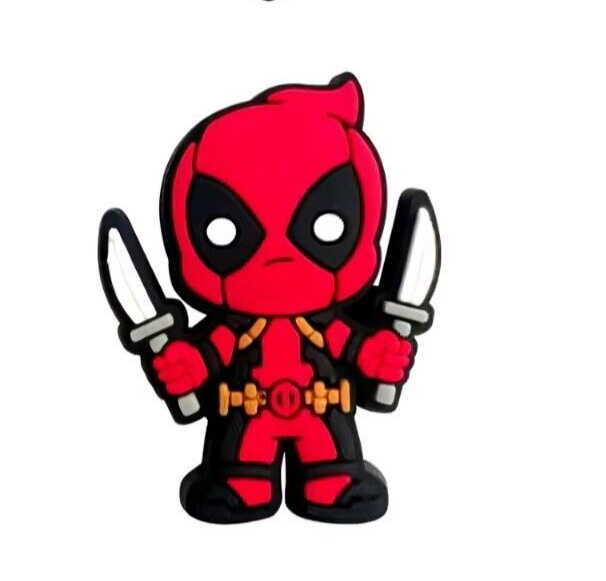 Deadpool Shoe Charms for Crocs DIY Shoe Decorations UK MOVIE MARVEL