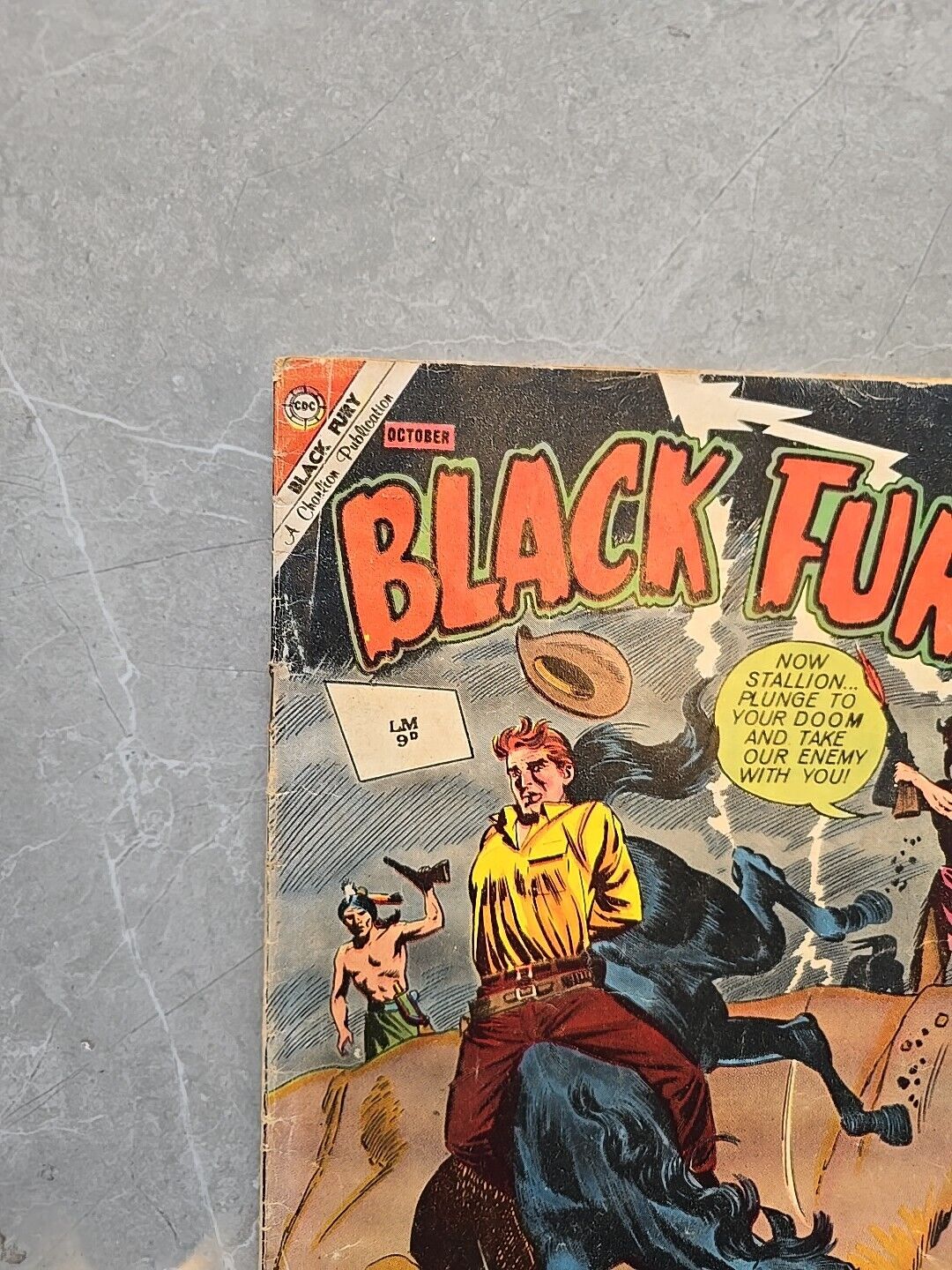Black Fury #38 Charlton 1962 Comic Book BLACK HORSE STALLION YELLOW VICTORY