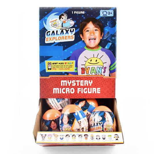 RYANS WORLD GALAXY EXPLORERS MYSTERY SERIES FIGURE IN EGG
