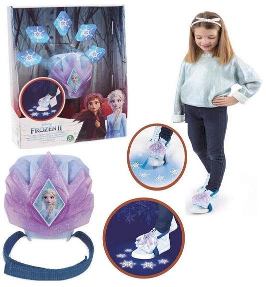 Frozen 2 Elsa Magic Ice Walker Disney Light Up Snowflake Foot Projector Toy ANNA