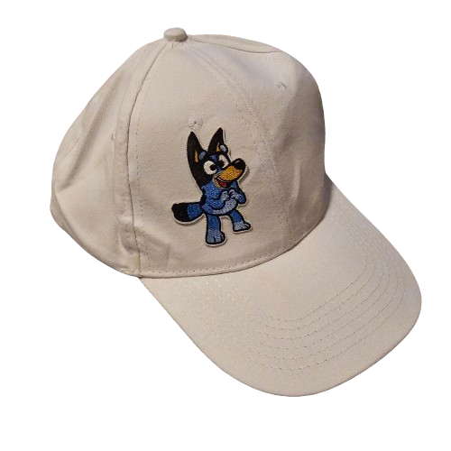 Kids Unisex Bluey Cap White Blue Hat Bingo Baseball Cbeebies Coco Socks Holiday