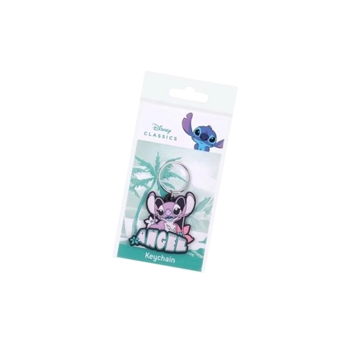 STITCH COLORING COLOURING Activity Pad & 12 Pencils & ANGEL KEYRING XMAS GIFT