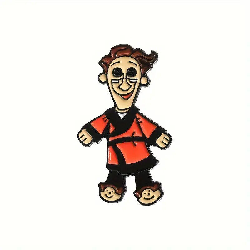 Coraline Doll Pin Enamel Metal Badge Lapel Button Cult Movie FAMILY