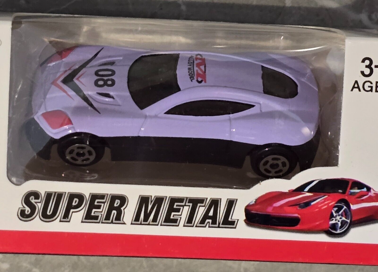 METAL BREAK THROUGH THE LIMIT CAR Vehicle Model Alloy Model Car Toy CLASSIC