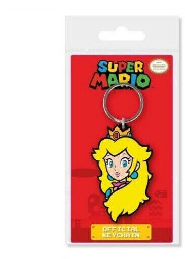 Official Nintendo Super Mario 2D Keyring Keychain Princess Toad Yoshi Bowser