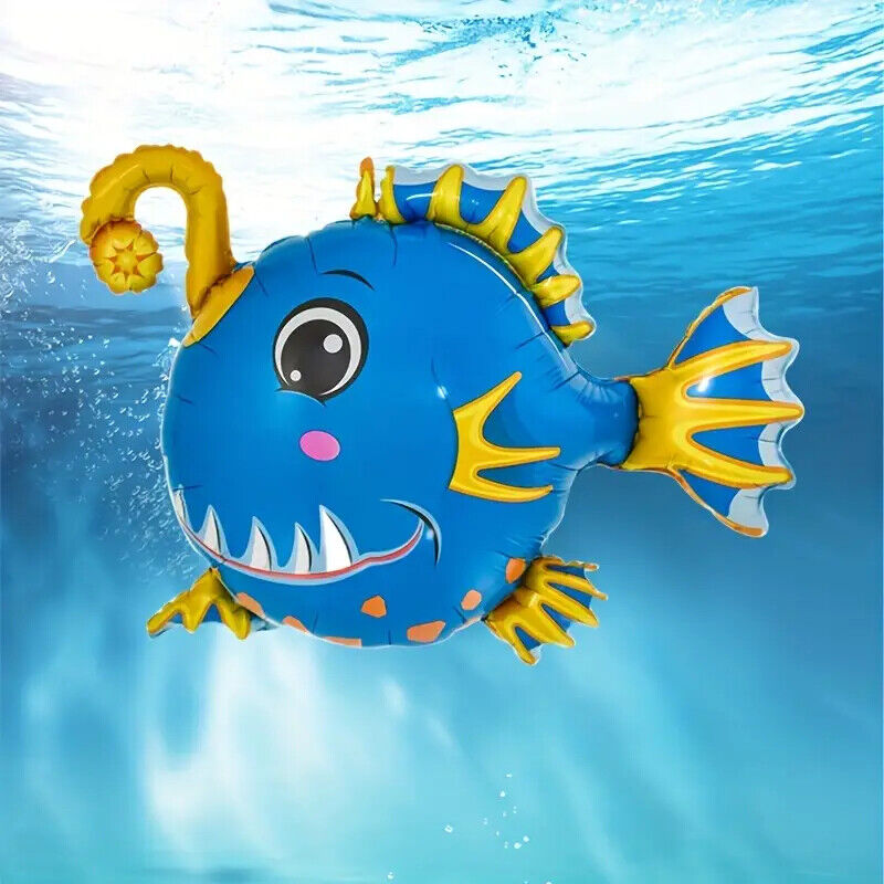 Sealife Foil Balloon Party Birthday Sea Ocean Fish Shark Whale Crab Shell Big