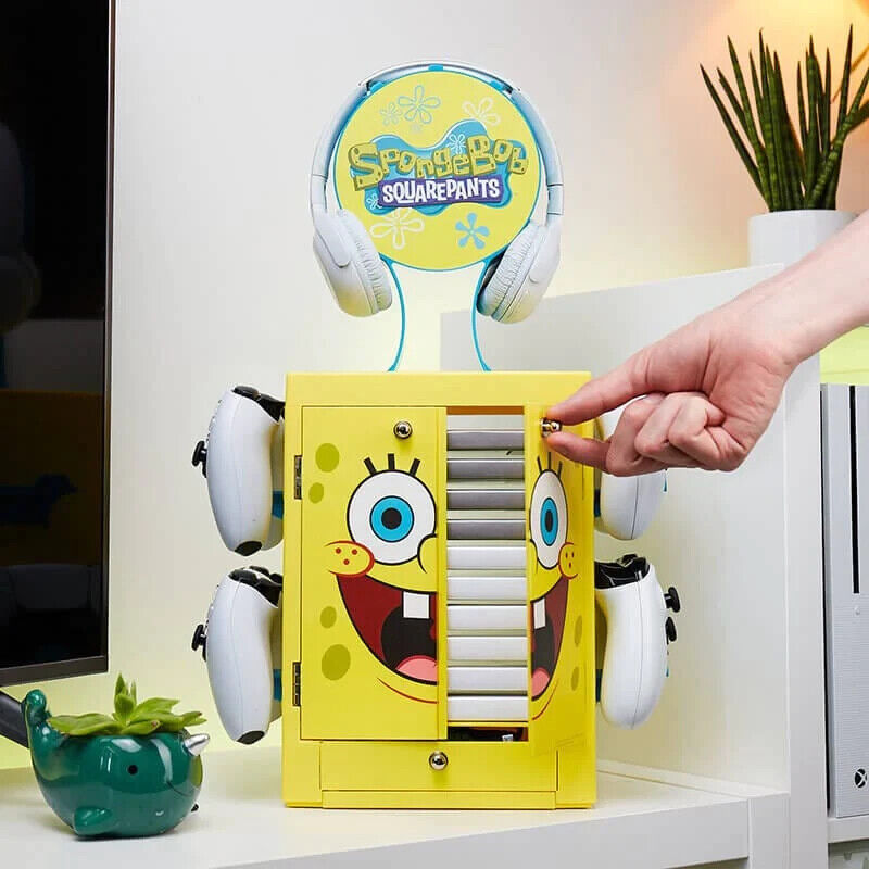 Official SpongeBob SquarePants Gaming Locker UK Seller Xbox Ps5 🇬🇧 New UK PS4