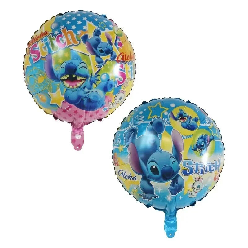 Stitch foil Balloons Birthday 18 inch party aluminum Angel Lilo balloons