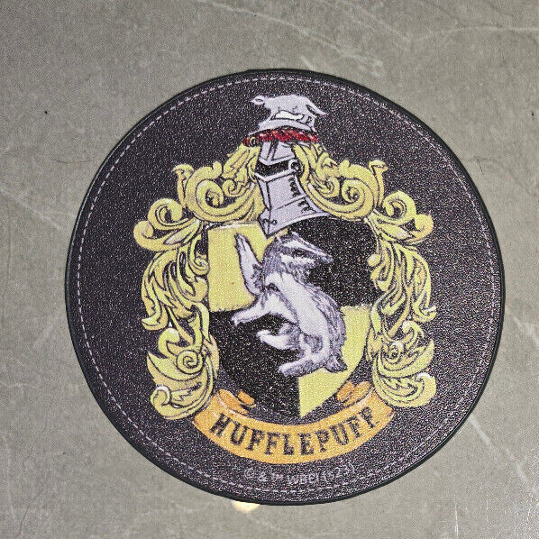 Harry Potter Hogwarts House Crest Drink Coaster Table CAR PARTY PRESANT SERIES 2