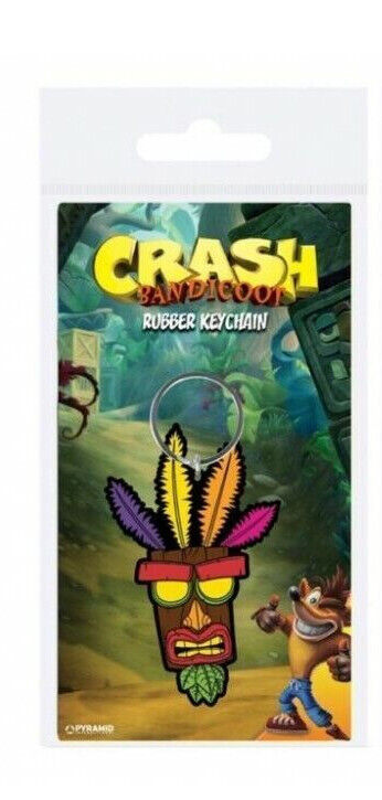 CRASH BANDICOOT 2D Chibi Rubber Keyrings ps4 ps5 xbox rumble nitro kart mutant