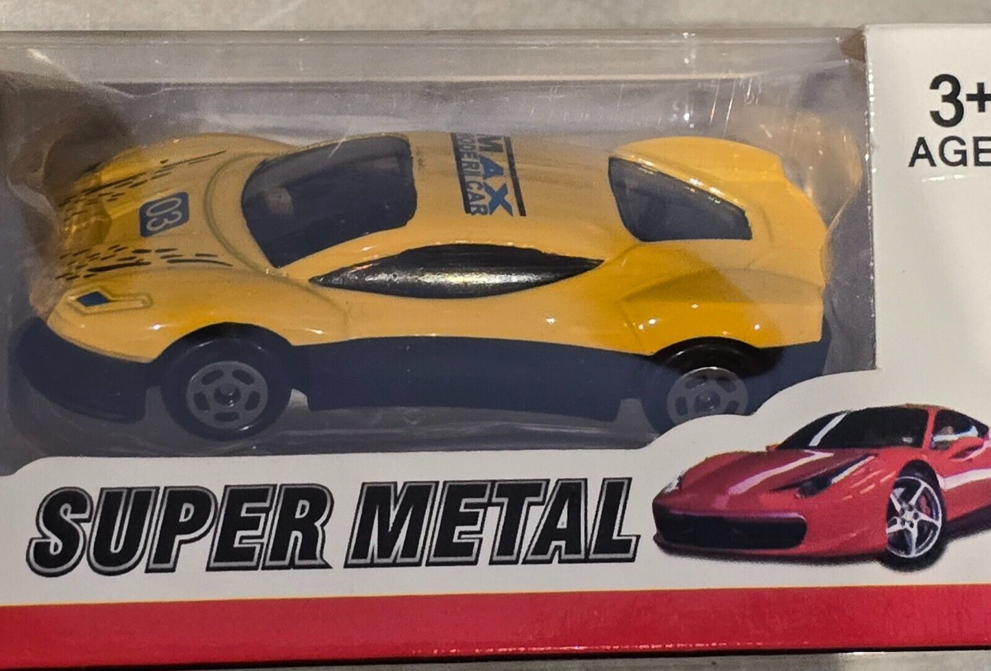 METAL BREAK THROUGH THE LIMIT CAR Vehicle Model Alloy Model Car Toy CLASSIC