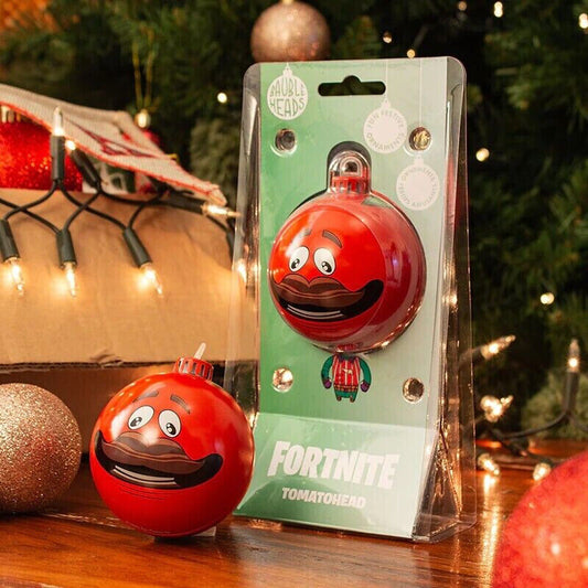 Bauble Heads Fortnite ‘Tomatohead’ Christmas Decoration / Ornament numskull