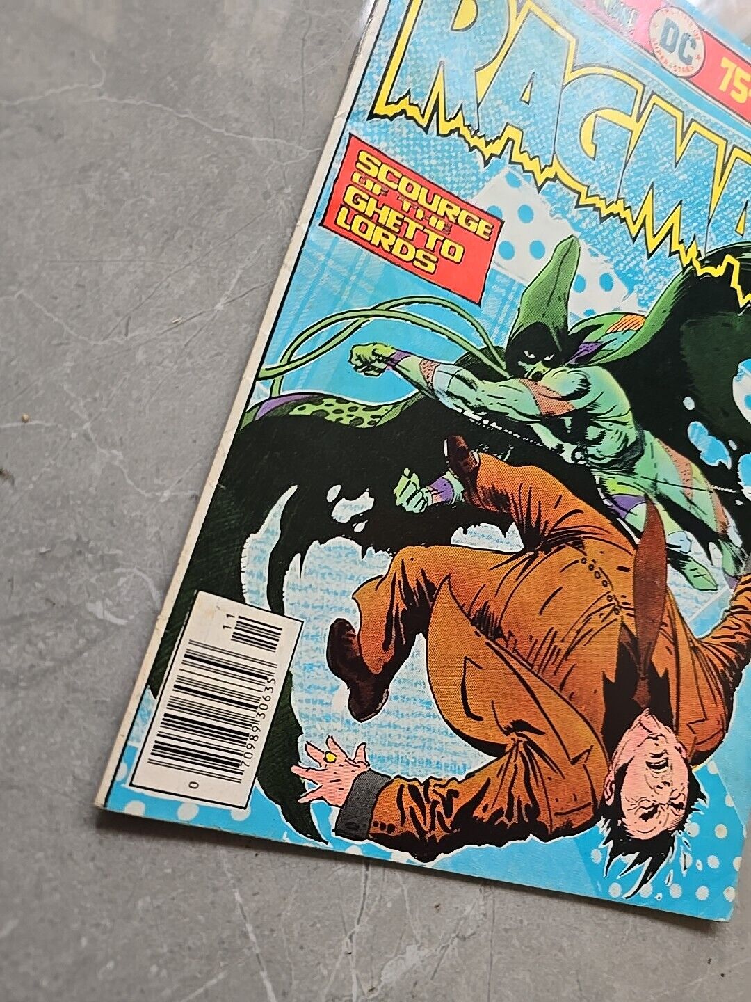 Ragman Scourge Of The Ghetto Lords #2 DC Comics 1976 blue cover flash arrow