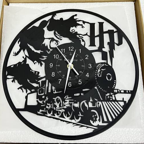 Harry Potter Vinyl Wall Clock Gift Birthday Holiday Art Home Room Decor Design 3