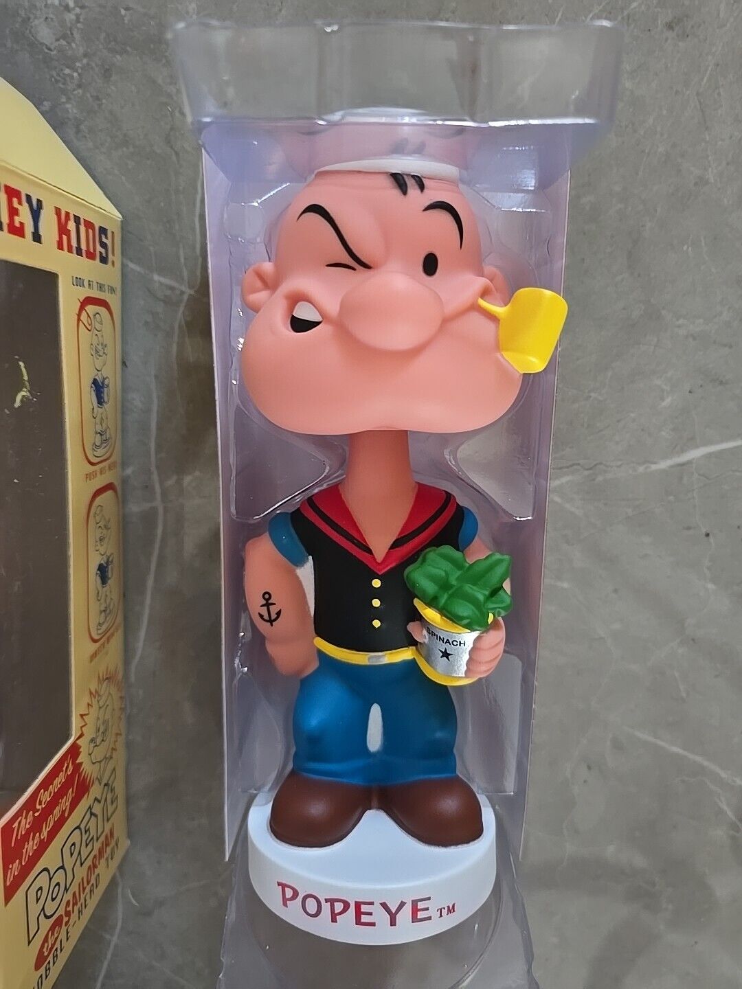 Wacky Wobbler 2000 POPEYE THE SAILORMAN Bobble Head Figure 2024 movie new BETTY