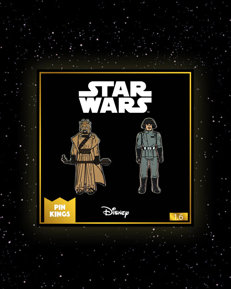 Pin Kings Star Wars Enamel Pin Badge LUKE DARTH CHUWBACCA LUCAS DISNEY OFFICIAL