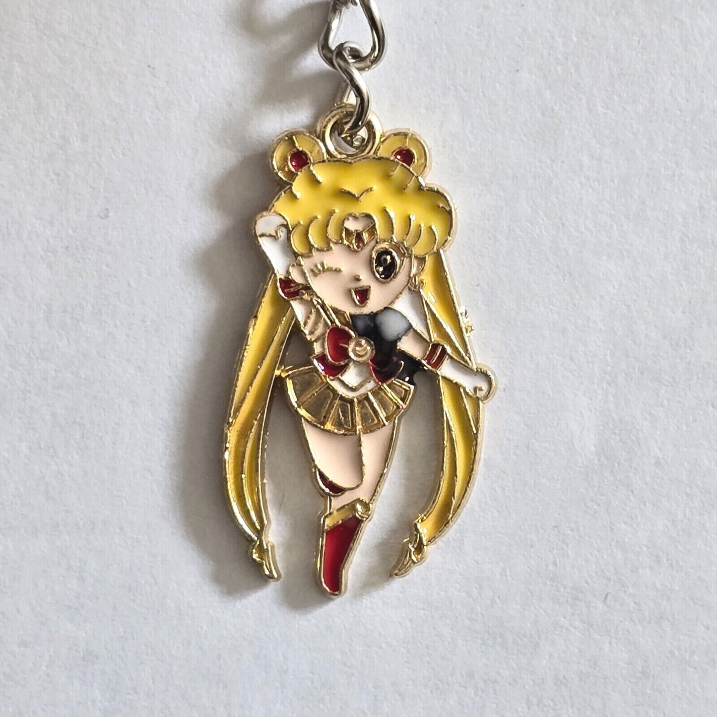 Sailor Moon Anime Venus Mercury Jupiter Mars Water Ice KEYRING KEYCHAIN KEY RING