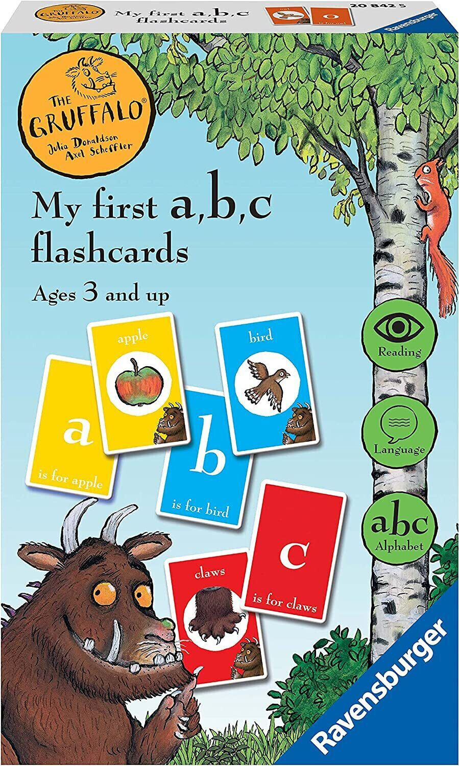 Ravensburger My First Flash Cards Gruffalo Card Game Children Age 4yrs+ 20842