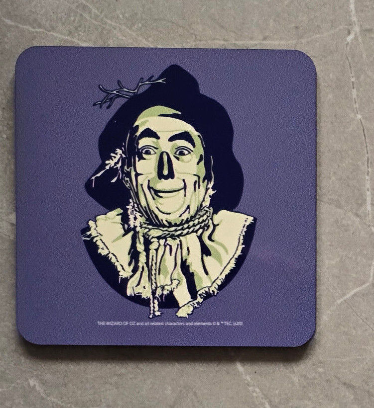 The Wizard of Oz Mug Coaster Set novelty coasters LION DOROTHY TINMAN SCARECROW