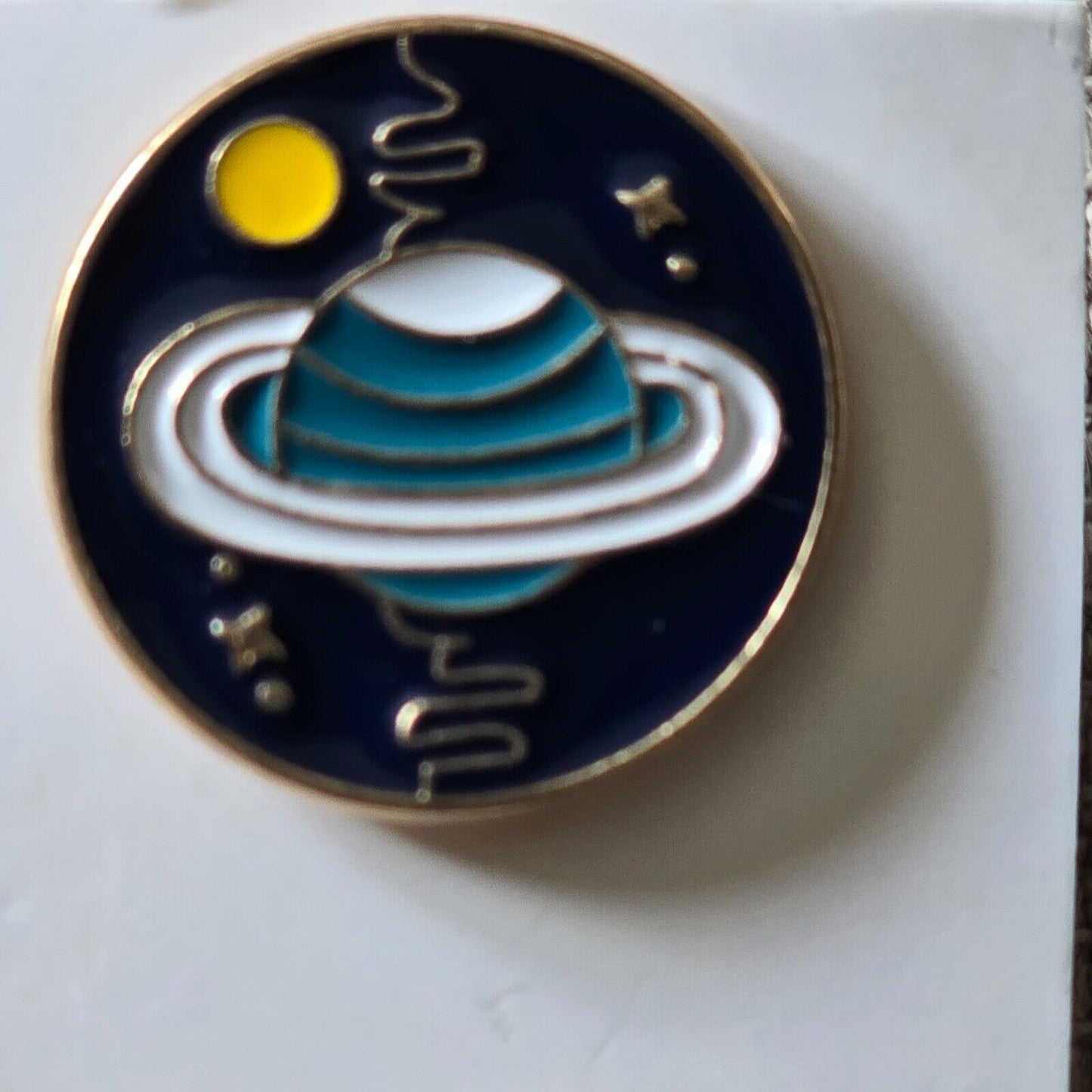NASA Space Agency Enamel Pin Badge New planet kids stars moon rocket alien