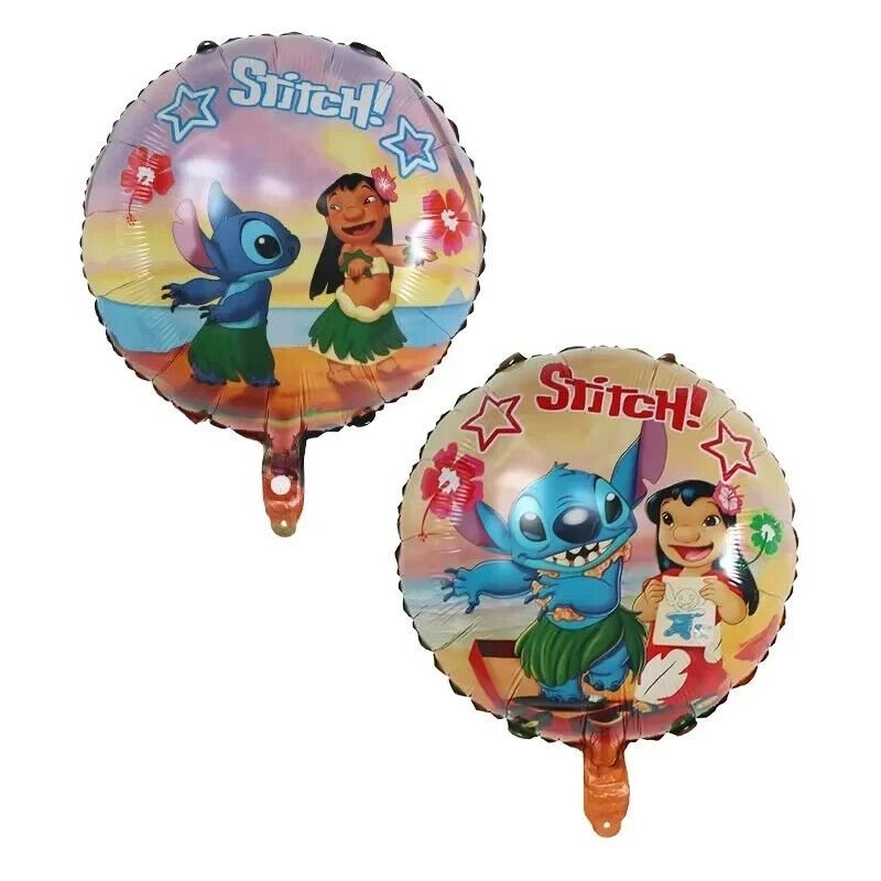 Stitch foil Balloons Birthday 18 inch party aluminum Angel Lilo balloons