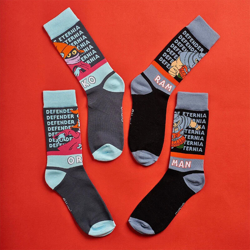 HE-MAN THE MASTERS OF THE UNIVERSE ‘NICE’ 12 DAYS OF SOCKS ADVENT CALENDAR Xmas 